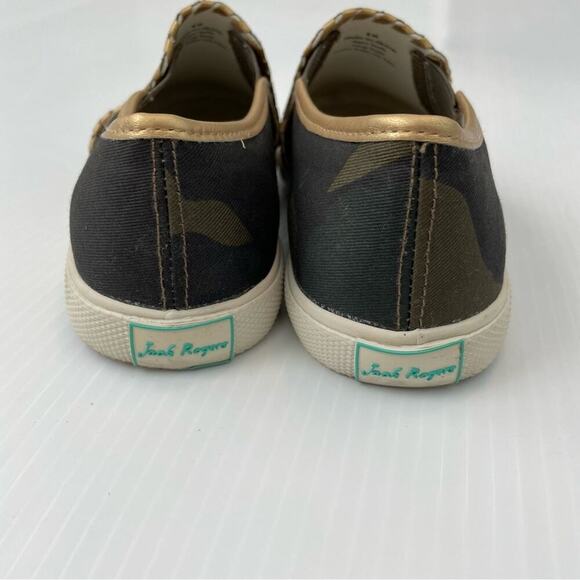 Jack Rogers camo sneakers with gold colored trim size 8 - Picture 8 of 10